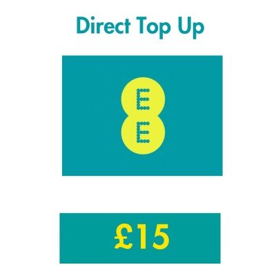 EE £15 Direct Mobile Top Up
