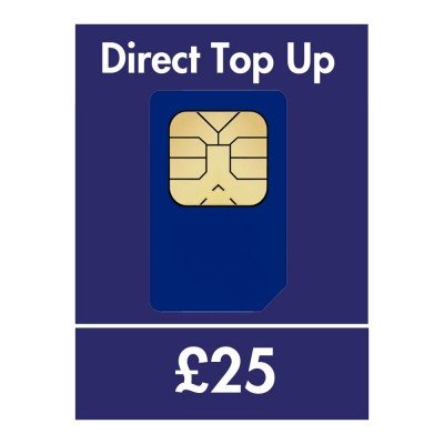 O2 £25 Direct Mobile Top Up