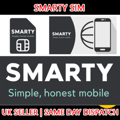 Free SMARTY Network UK Sim Card